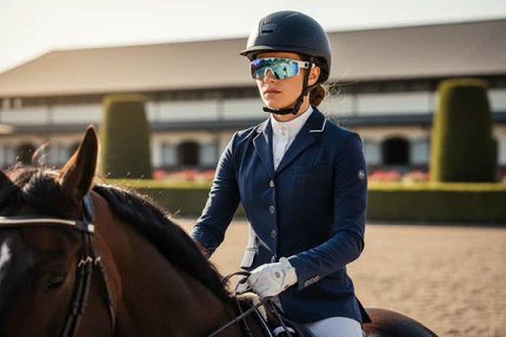 Lunettes IA Blanc Éclat - Équitation