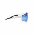 Lunettes IA Blanc Éclat - Vue de côté