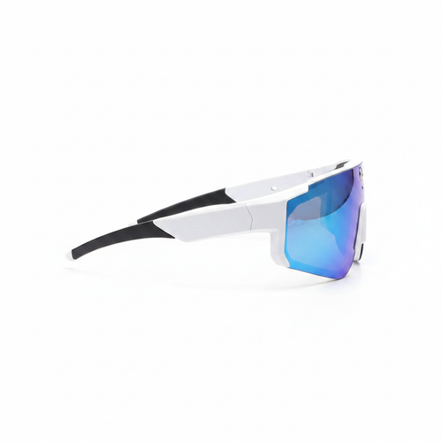 Lunettes IA Blanc Éclat - Vue de côté